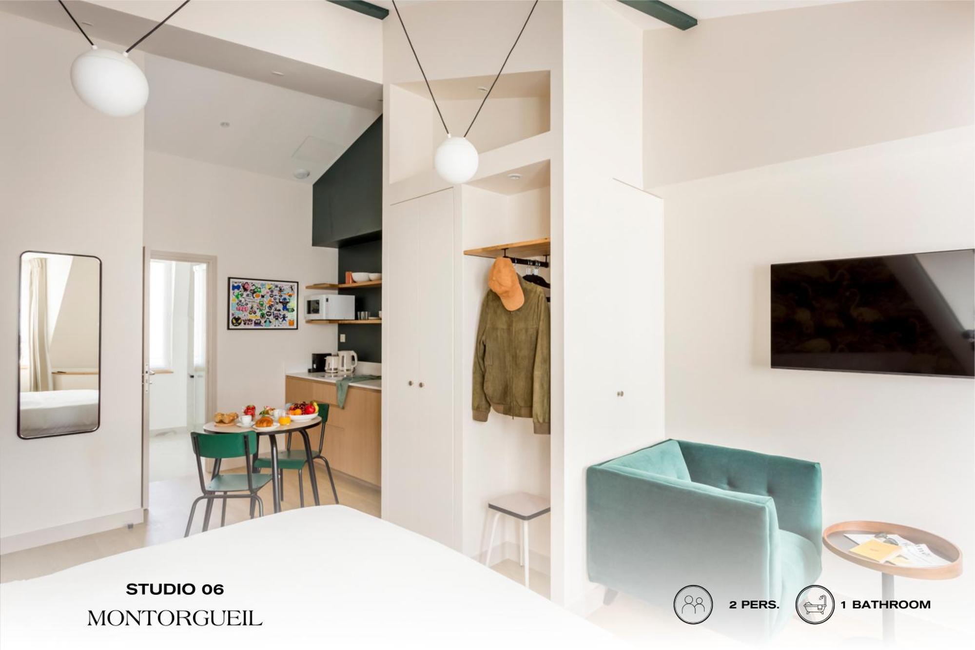 Beauquartier - Montorgueil Leilighet Paris Eksteriør bilde