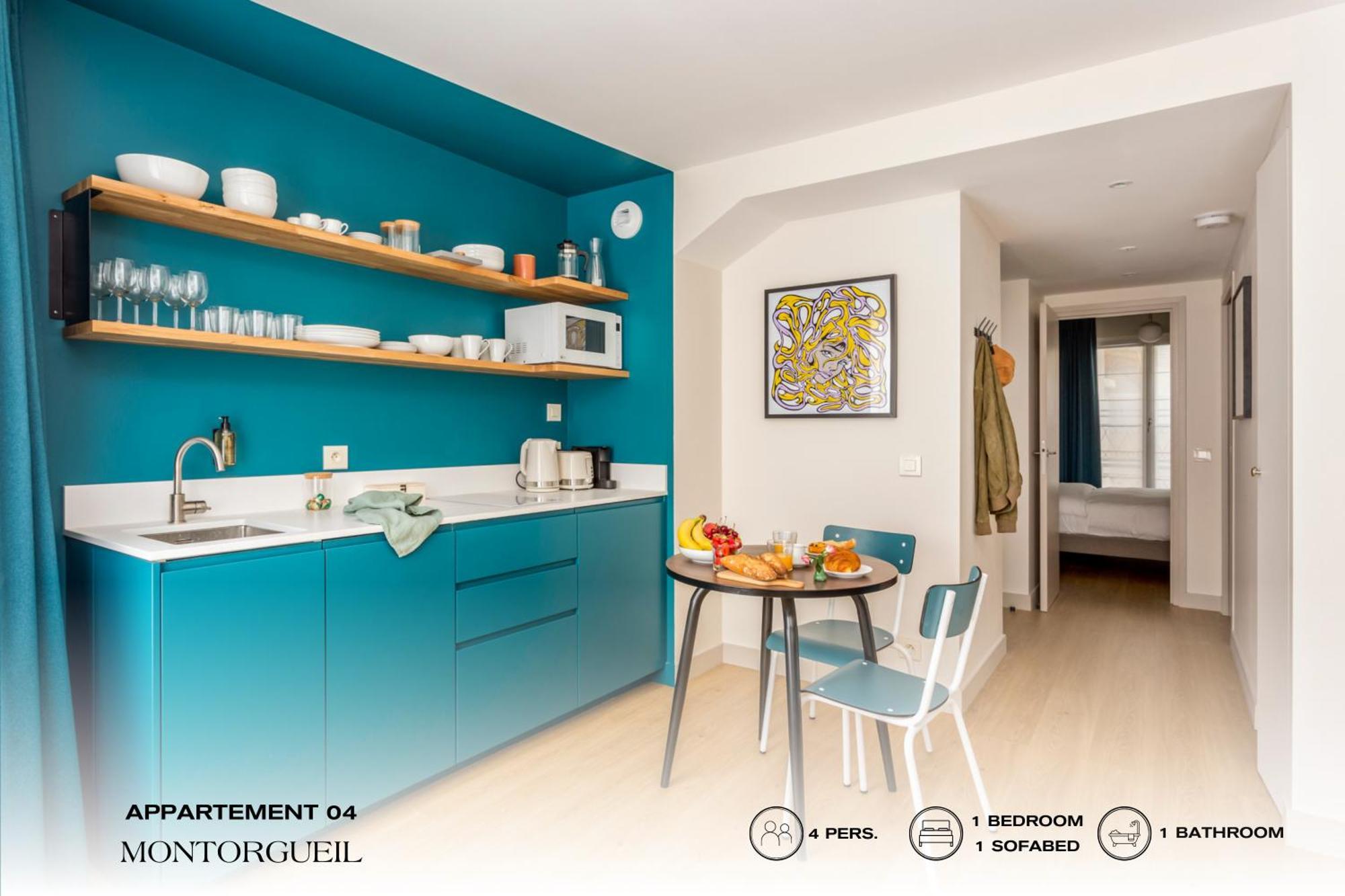 Beauquartier - Montorgueil Leilighet Paris Eksteriør bilde