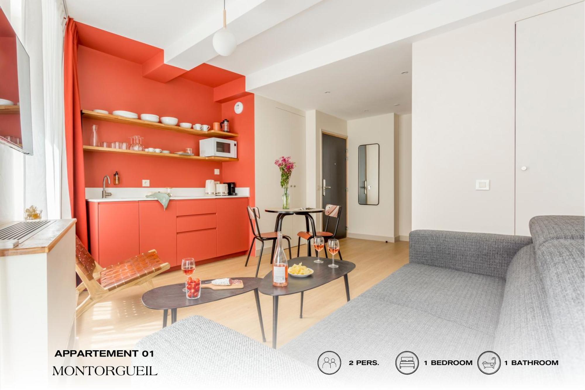 Beauquartier - Montorgueil Leilighet Paris Eksteriør bilde