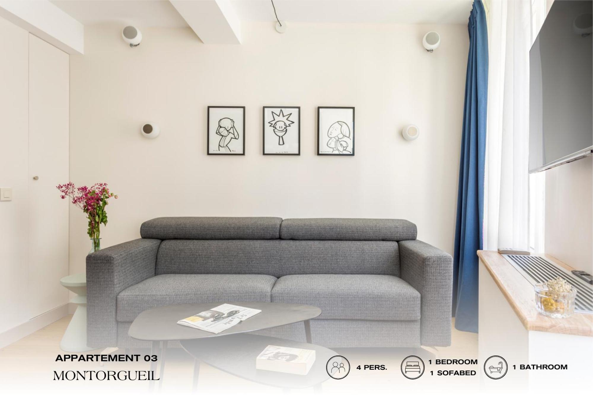 Beauquartier - Montorgueil Leilighet Paris Eksteriør bilde