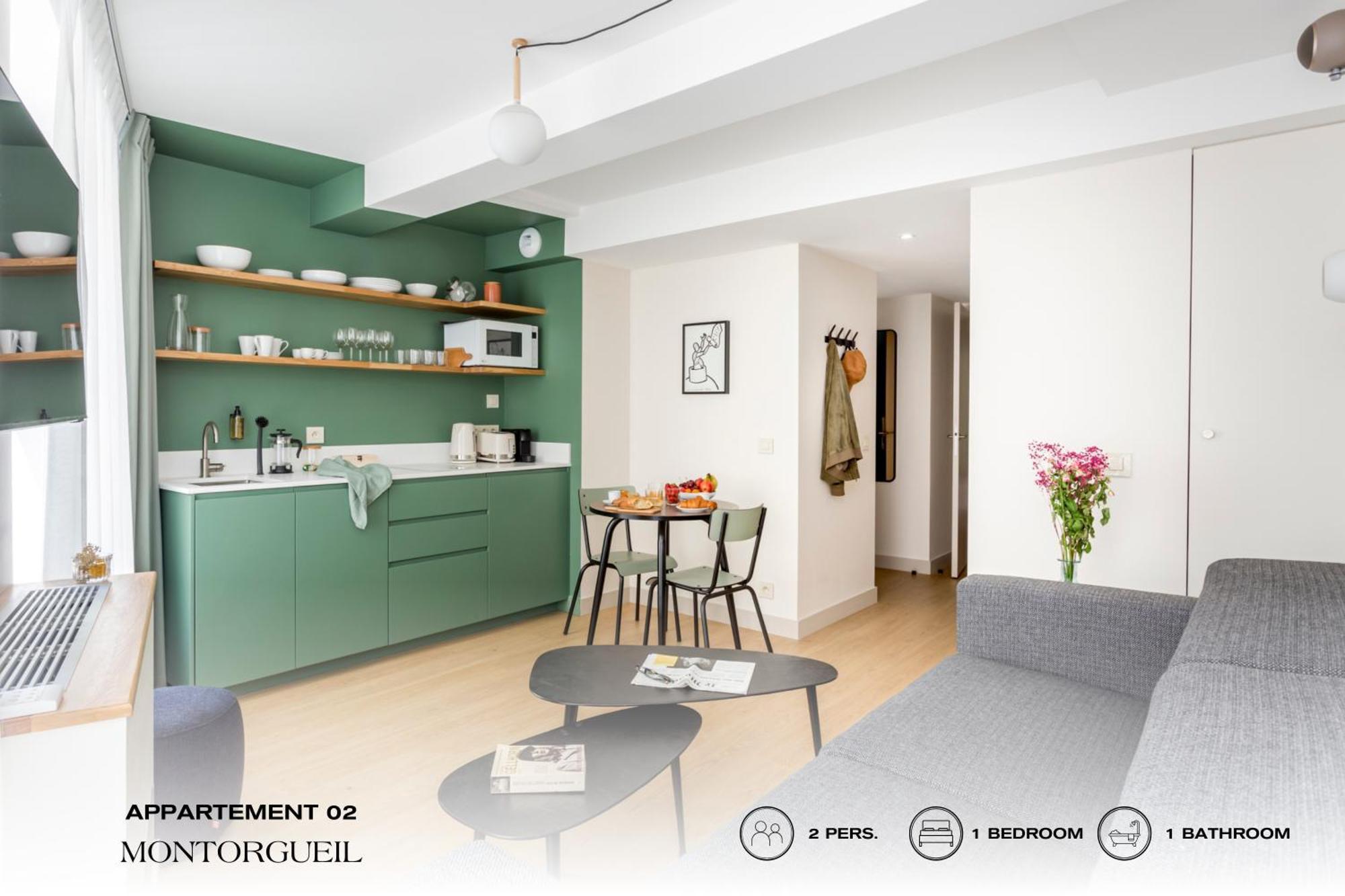 Beauquartier - Montorgueil Leilighet Paris Eksteriør bilde
