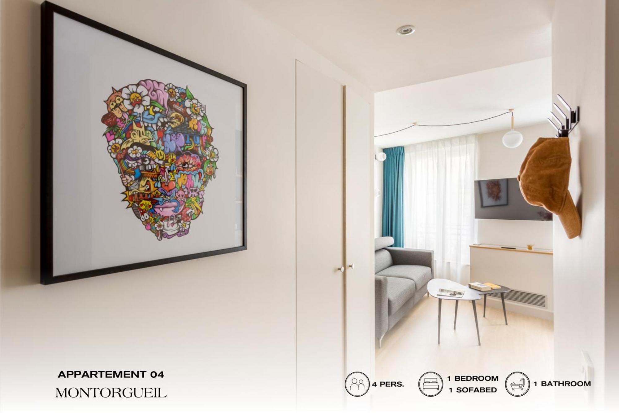 Beauquartier - Montorgueil Leilighet Paris Eksteriør bilde