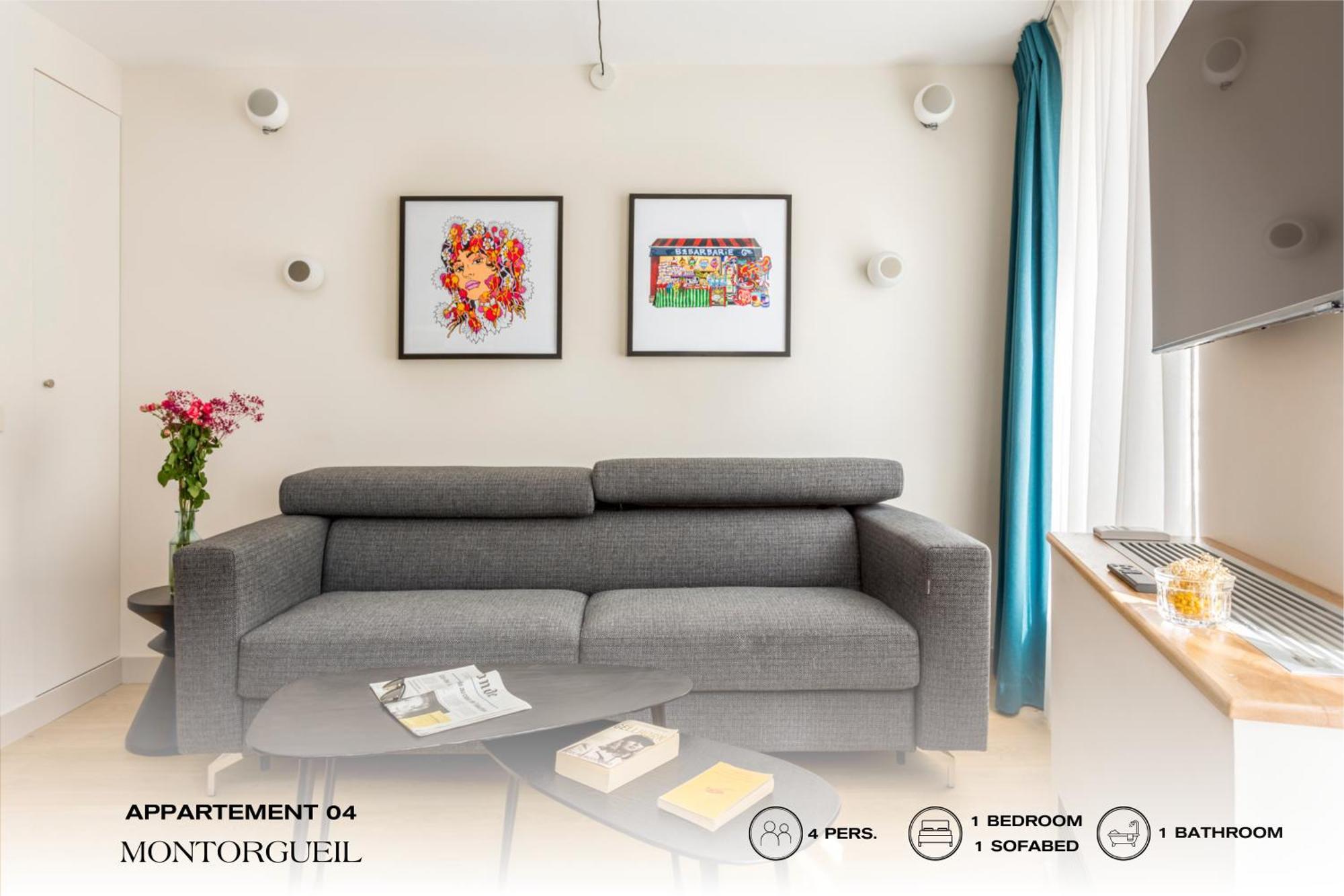 Beauquartier - Montorgueil Leilighet Paris Eksteriør bilde