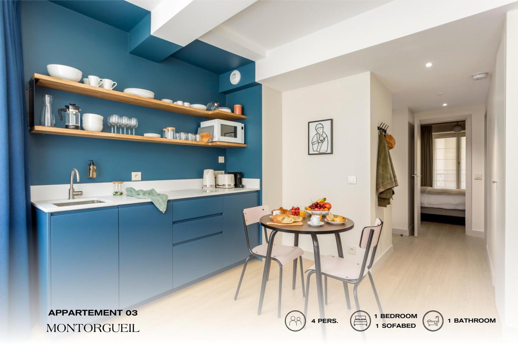 Beauquartier - Montorgueil Leilighet Paris Eksteriør bilde