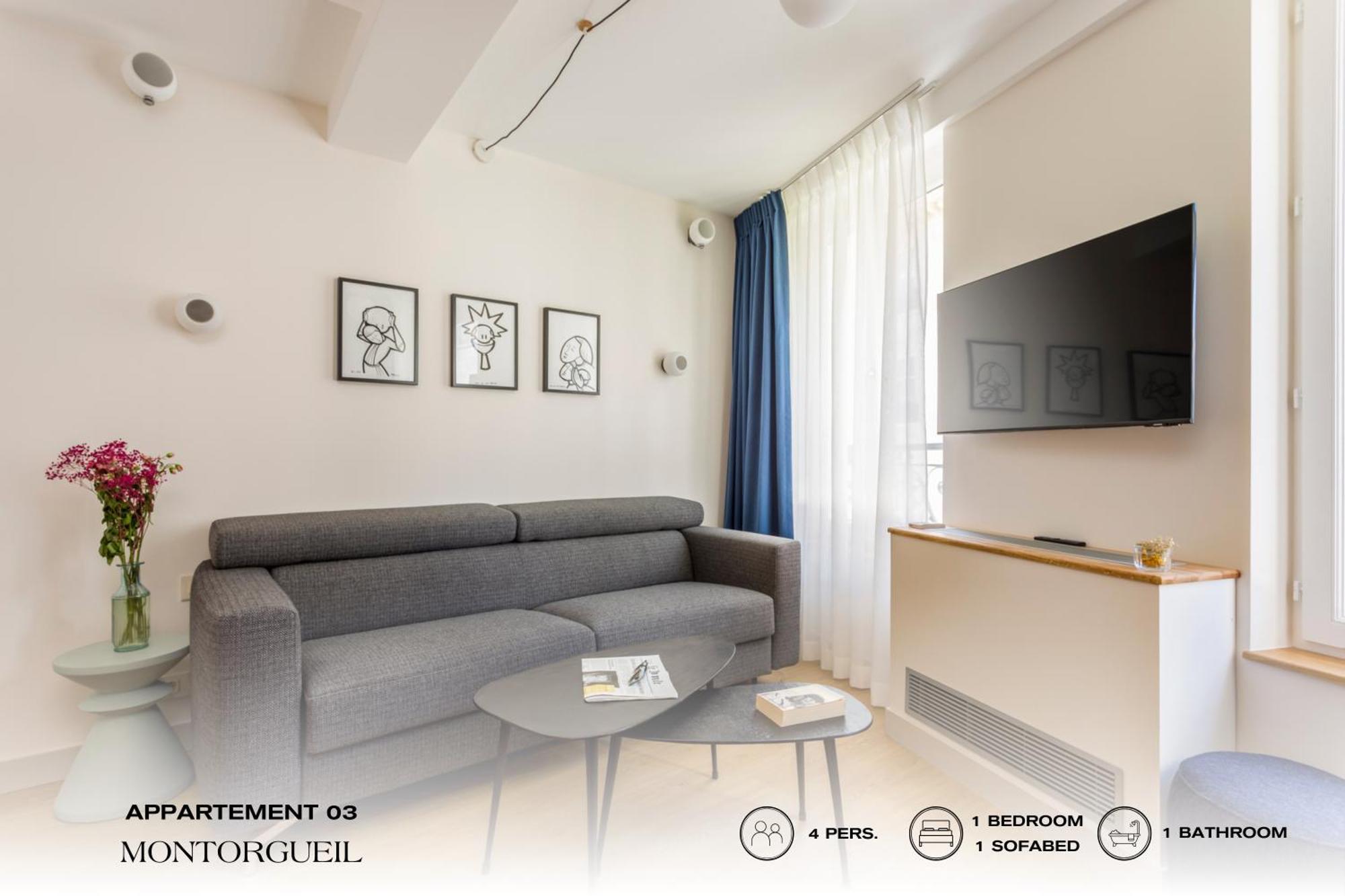 Beauquartier - Montorgueil Leilighet Paris Eksteriør bilde