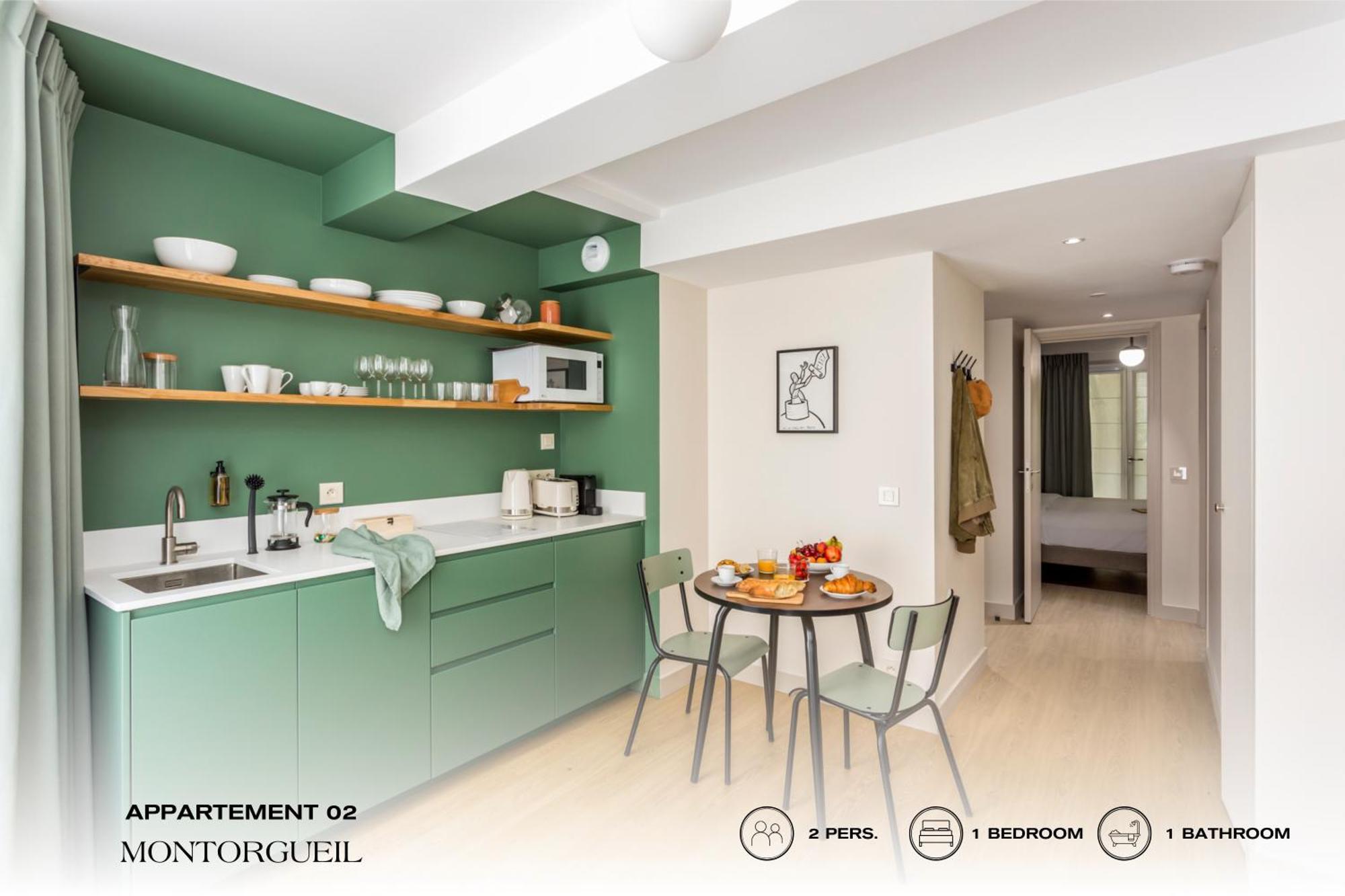 Beauquartier - Montorgueil Leilighet Paris Eksteriør bilde