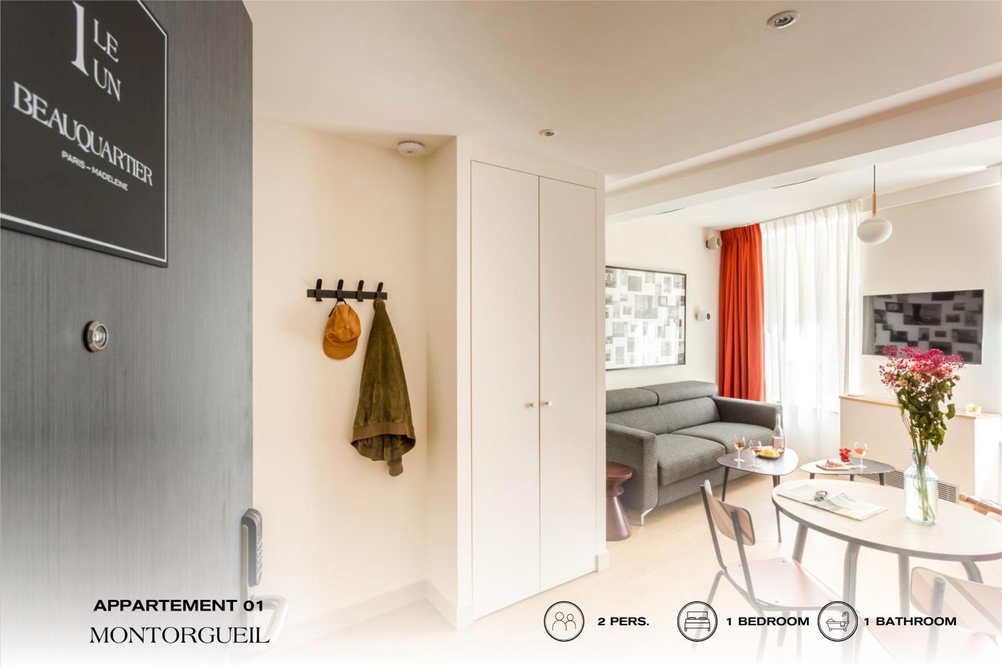 Beauquartier - Montorgueil Leilighet Paris Eksteriør bilde